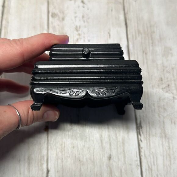 Vintage Laser Cut Lighted Paperweight Art Glass Golfer Clear Glass Lighted Base - Picture 8 of 8